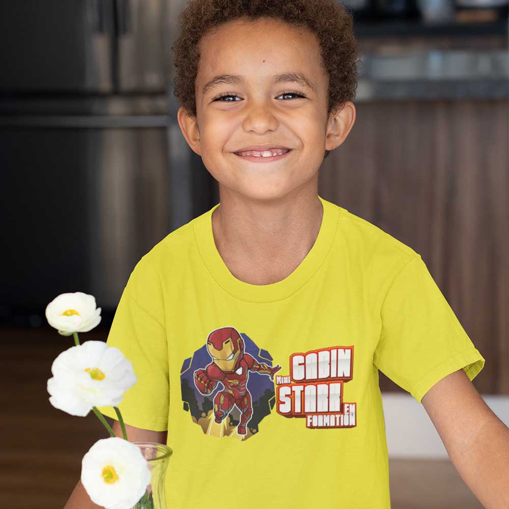 💫T-shirt Ironman - Design MiniStark Personnalisé