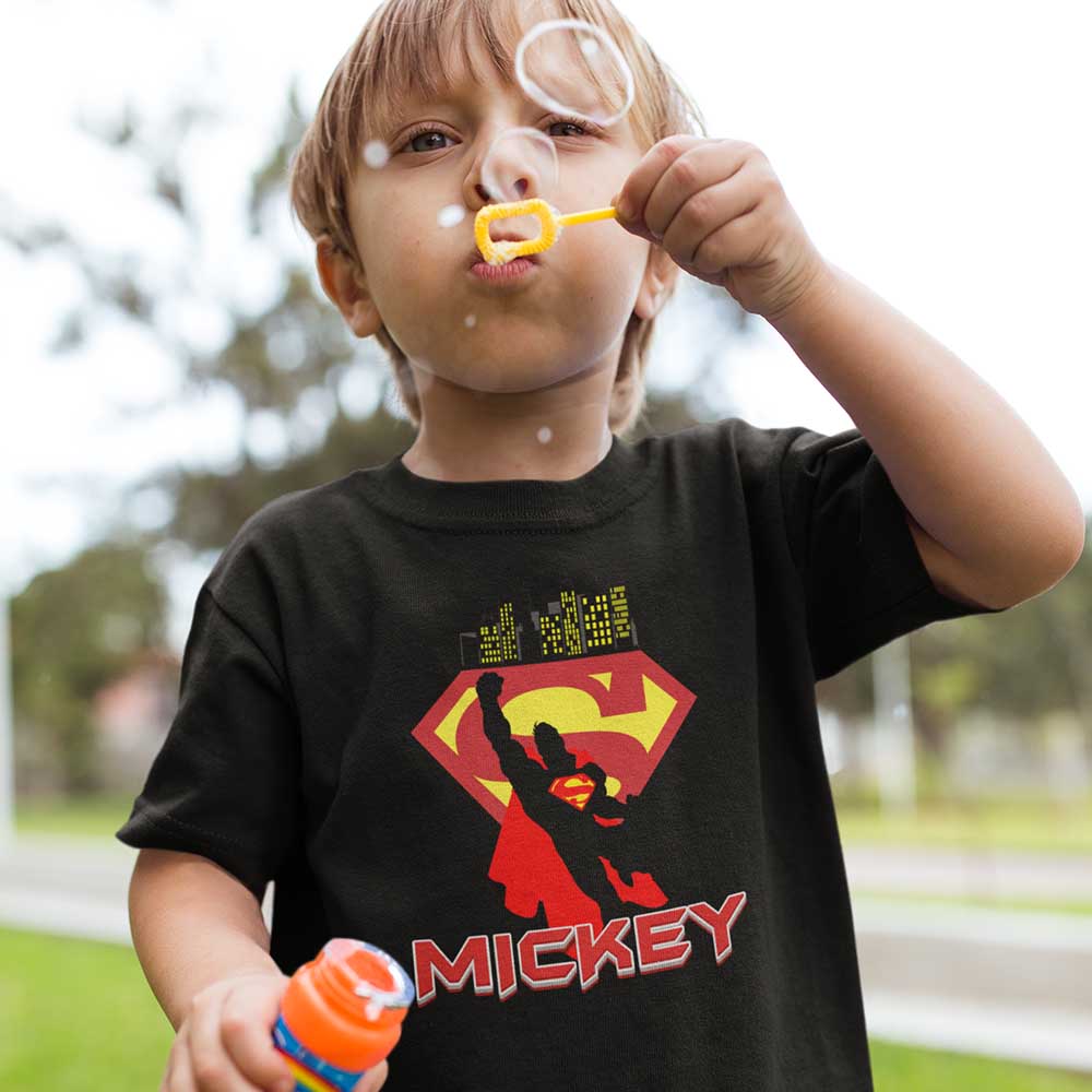 🦸‍♂️T-shirt Superman - Design Red Hero Personnalisé