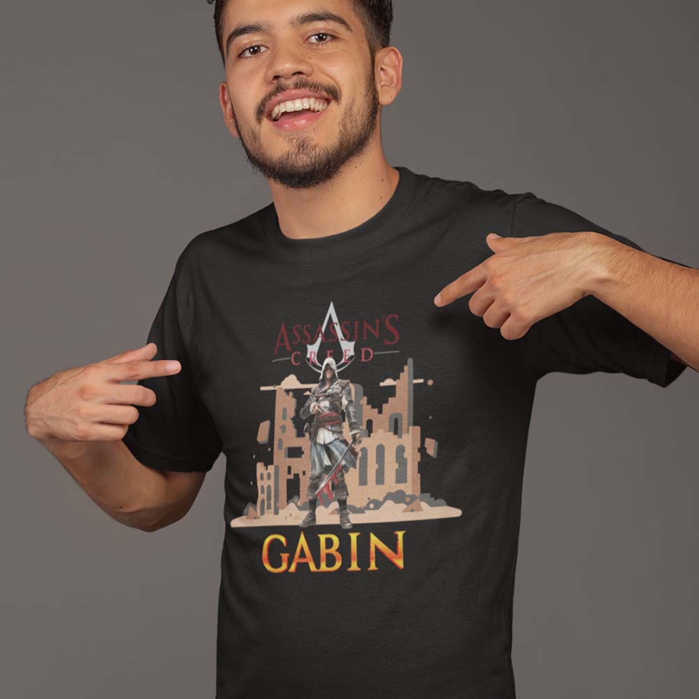 🪨T-shirt Assassin's Creed - Design Ruins personnalisé