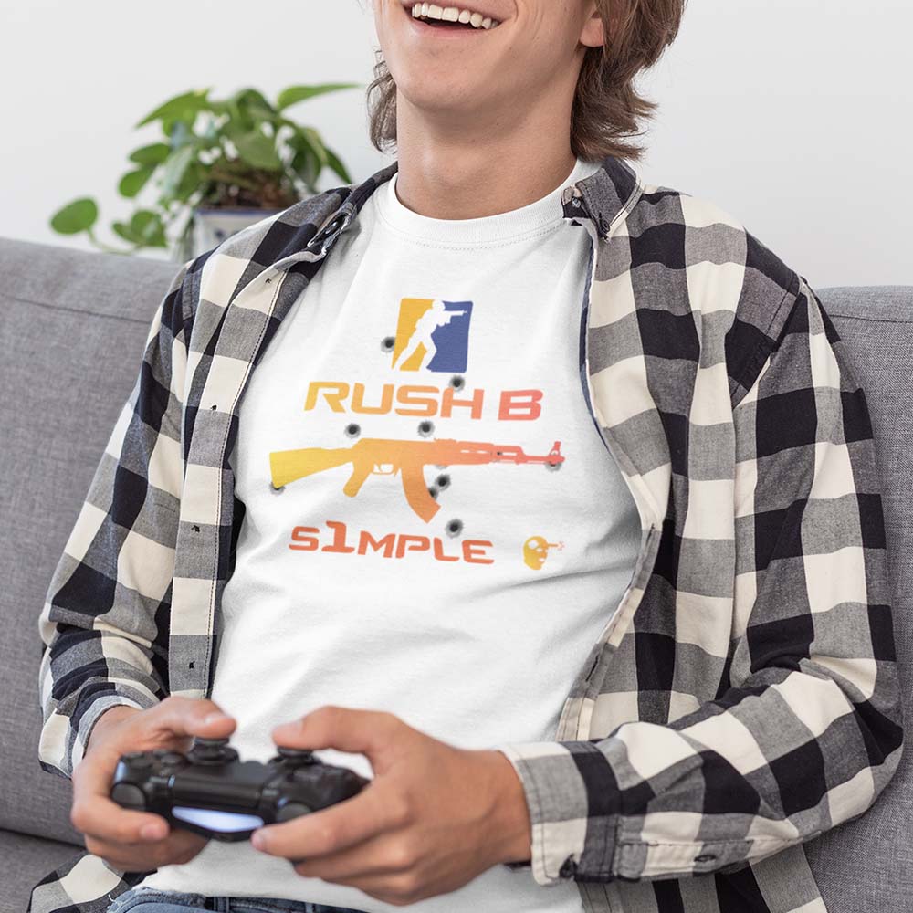 🏃‍♂️ T-shirt Counter Strike 2 - Design Rush B personnalisé