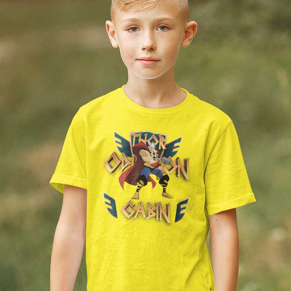 👑T-shirt Thor - Design King Personnalisé