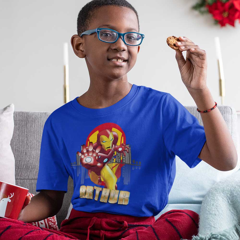 🦾T-shirt Ironman - Design MarkX Personnalisé