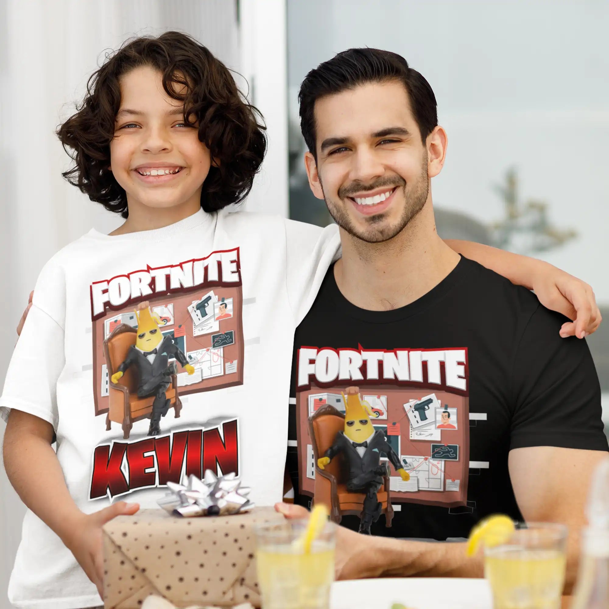 🎮 T-shirt Fortnite - Design BossPeel personnalisé