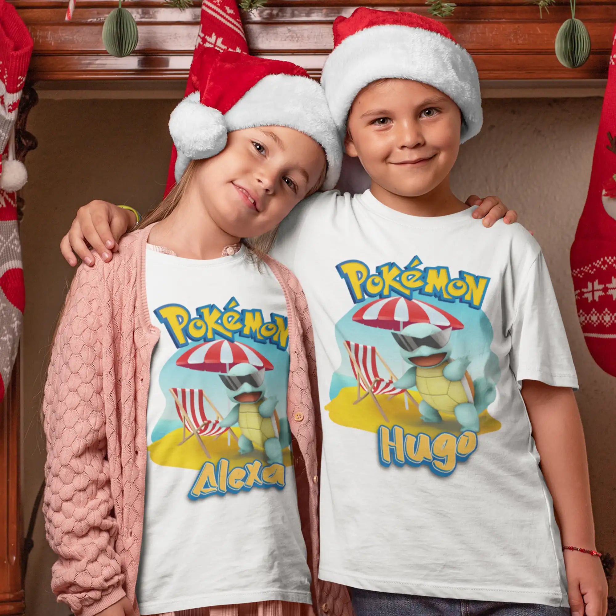 🎮 T-shirt Pokémon - Design CoolSquirt personnalisé