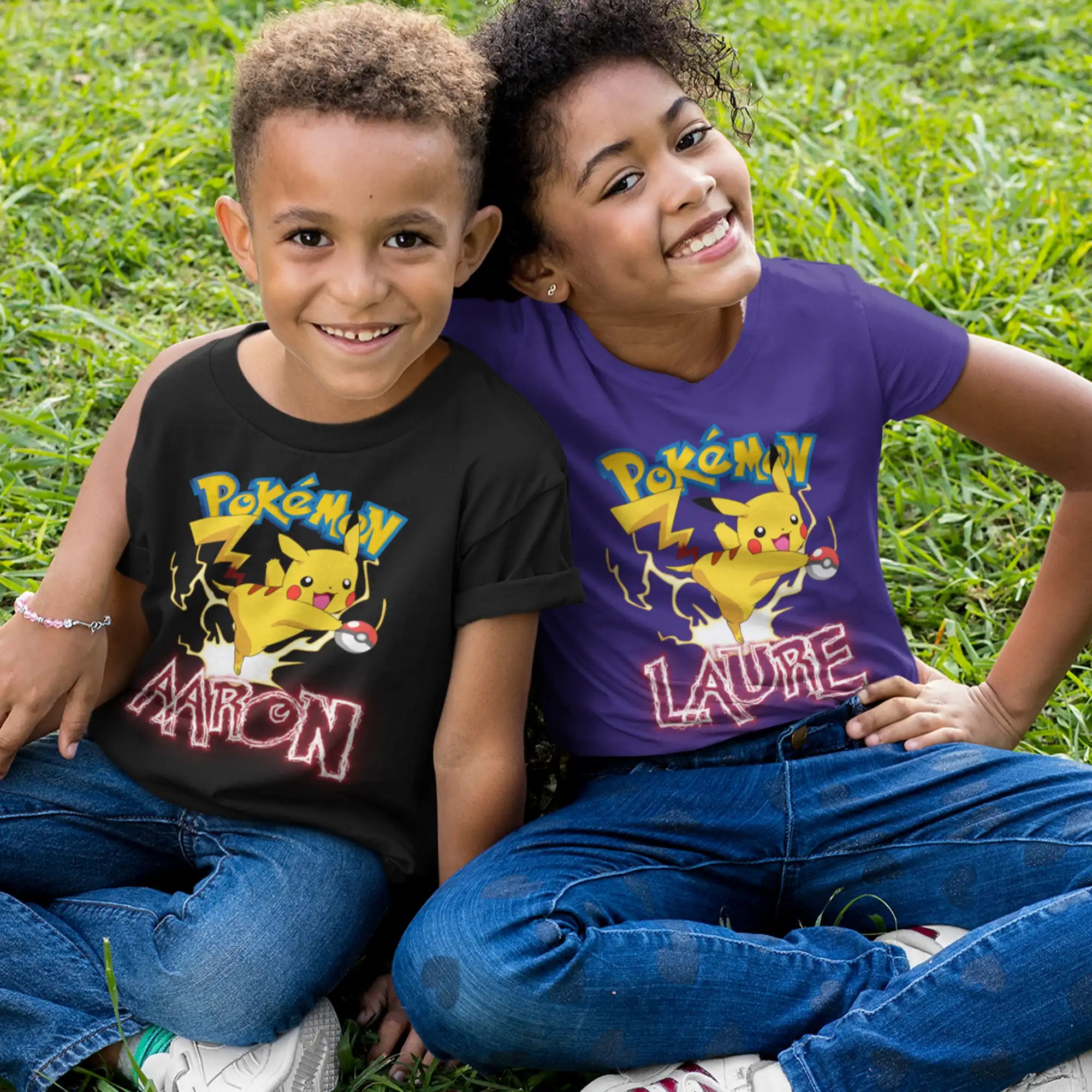 🎬 T-shirt Pokémon - Design ElectroBolt personnalisé