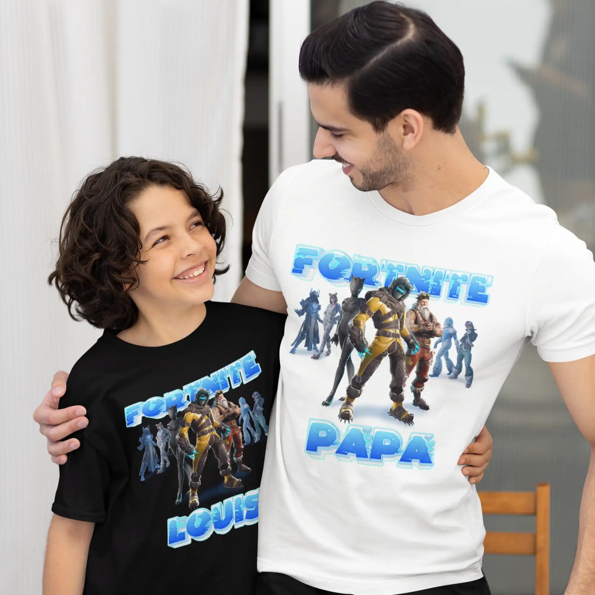 🎮 T-shirt Fortnite - Design Glacier personnalisé