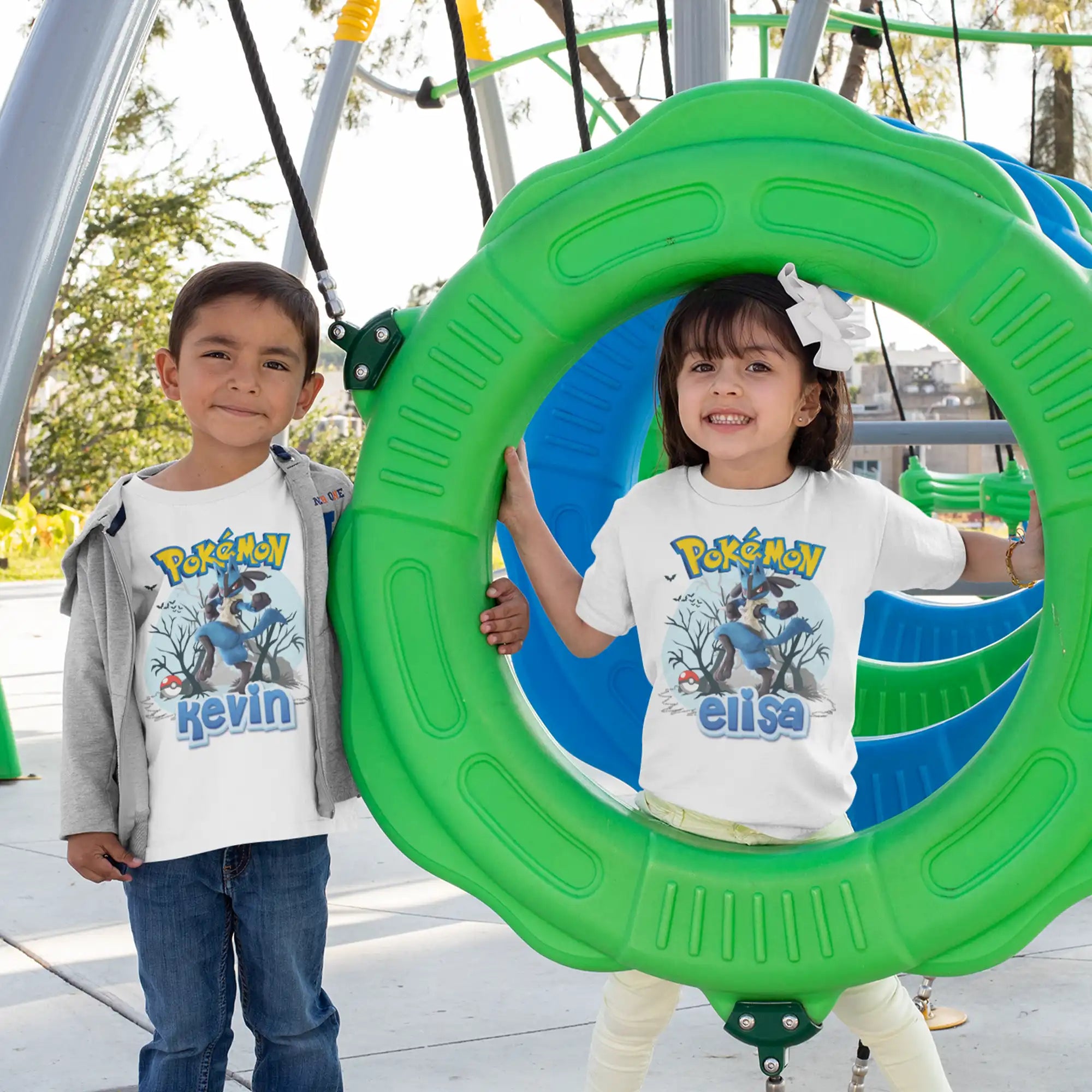 🎮 T-shirt Pokémon - Design LucaShadow personnalisé