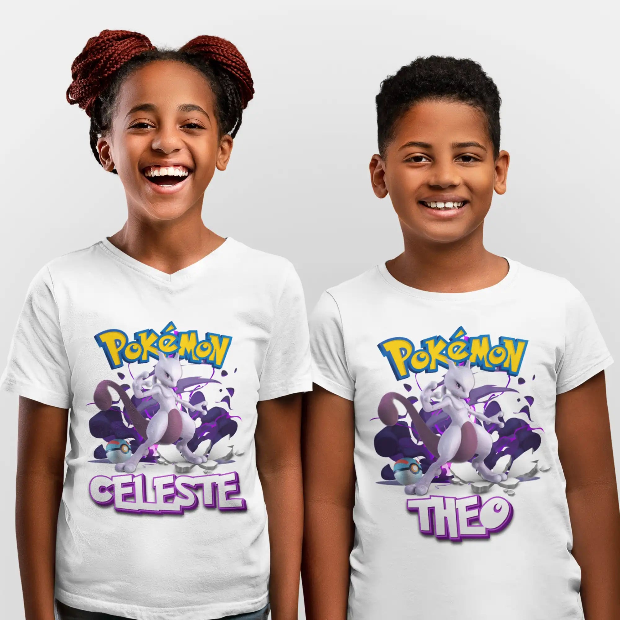 🎮 T-shirt Pokémon - Design Psystrike personnalisé