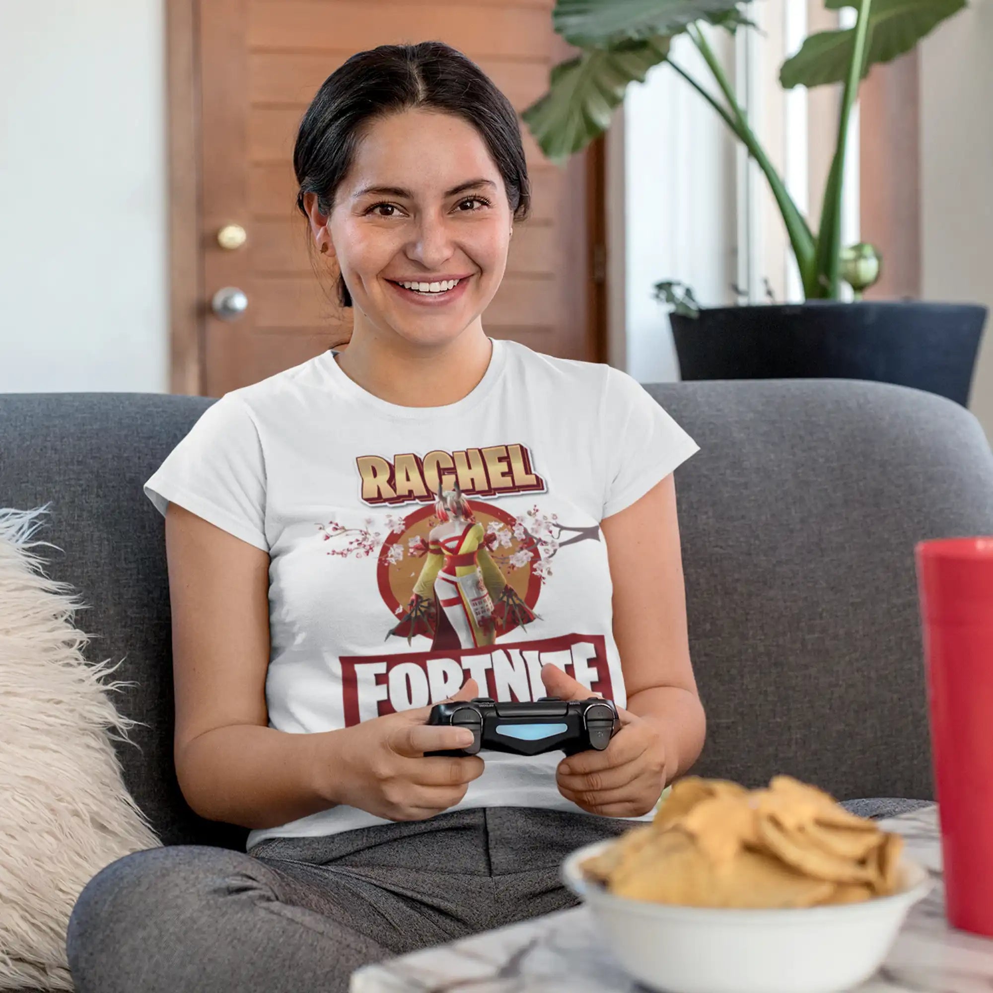 🎮 T-shirt Fortnite - Design SakuraBlade personnalisé