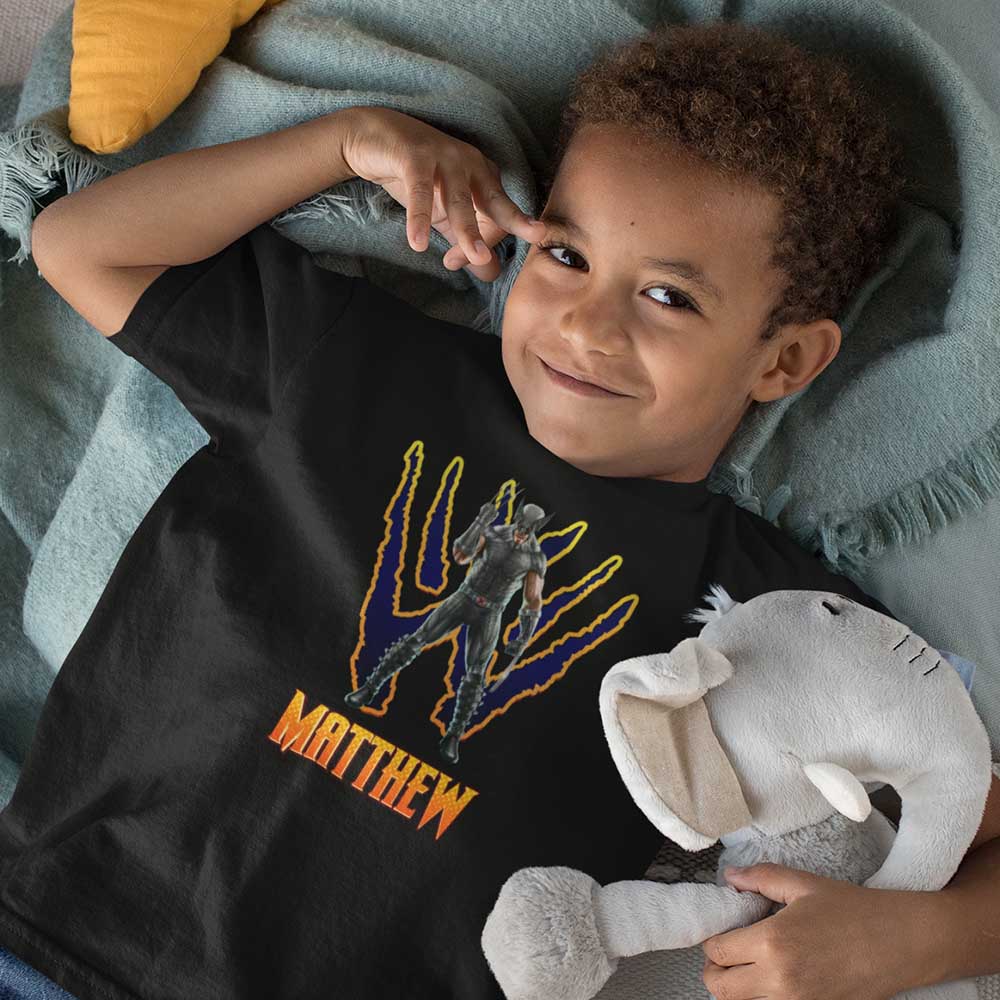 🐺T-shirt Wolverine - Design BlackWolf Personnalisé