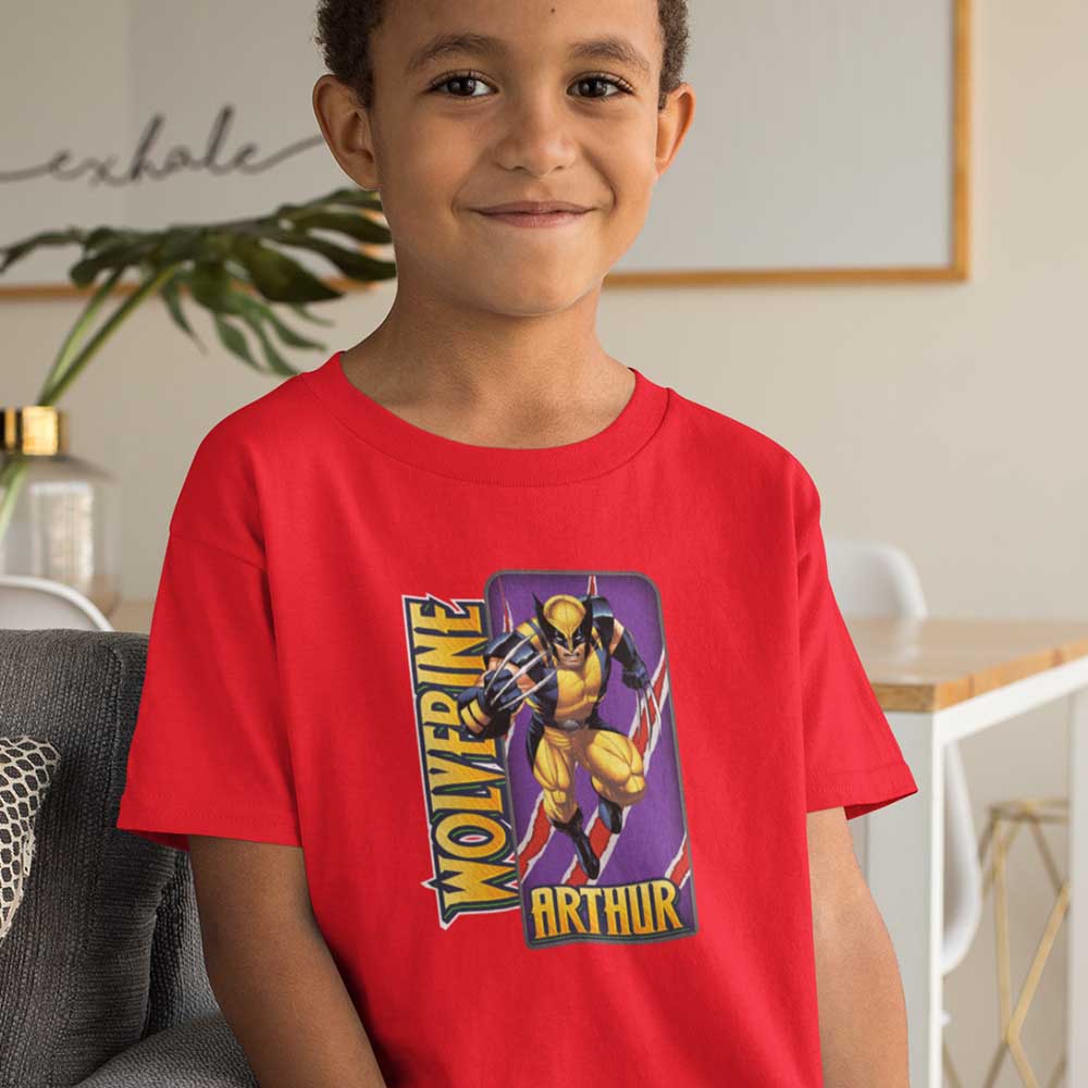 💥T-shirt Wolverine - Design ComicWolf Personnalisé