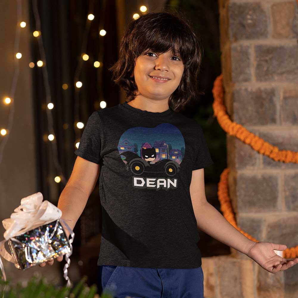 🏎️T-shirt Batman - Design BatMobile Personnalisé