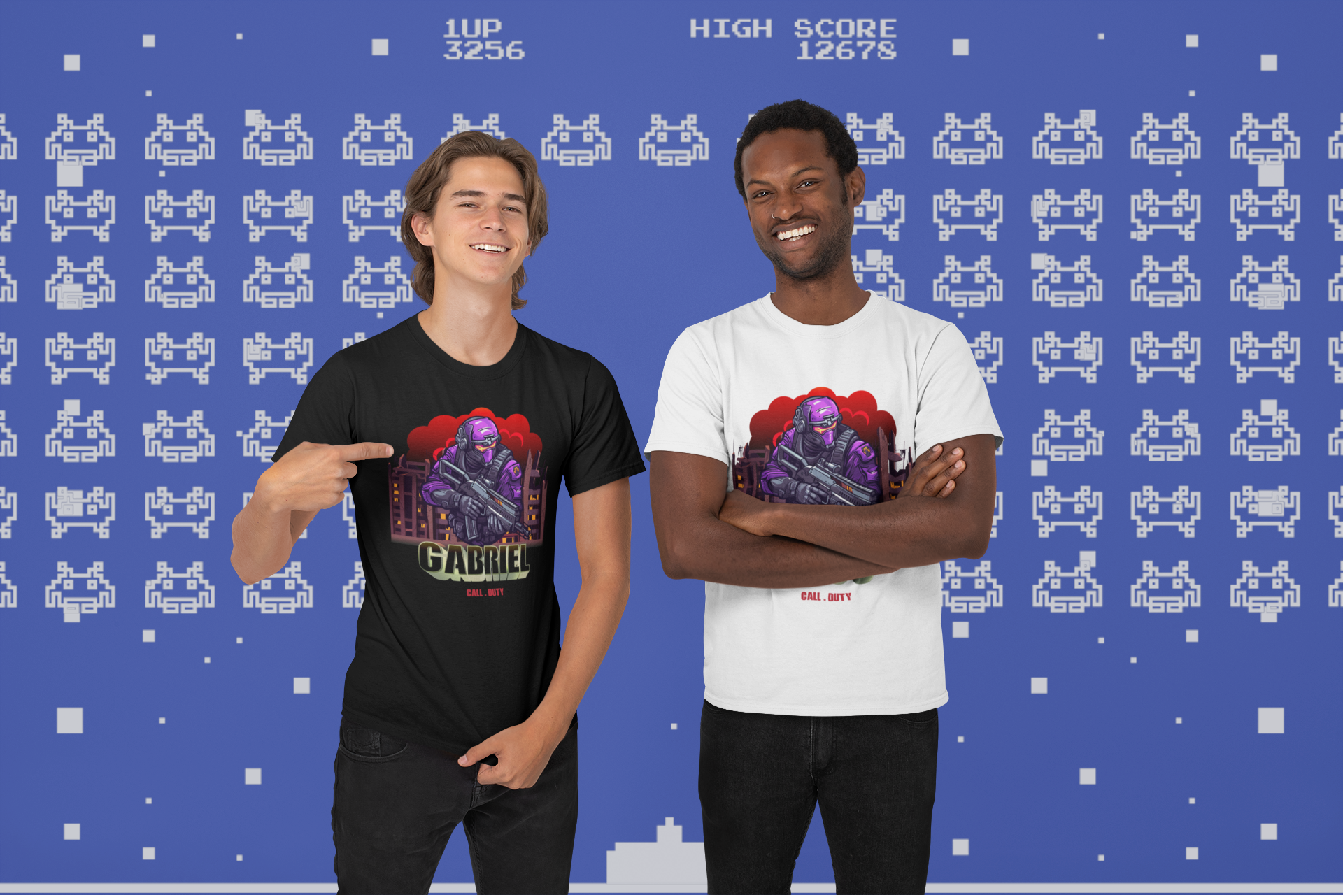 🎮 T-shirt Call of Duty - Design Apocalypse personnalisé