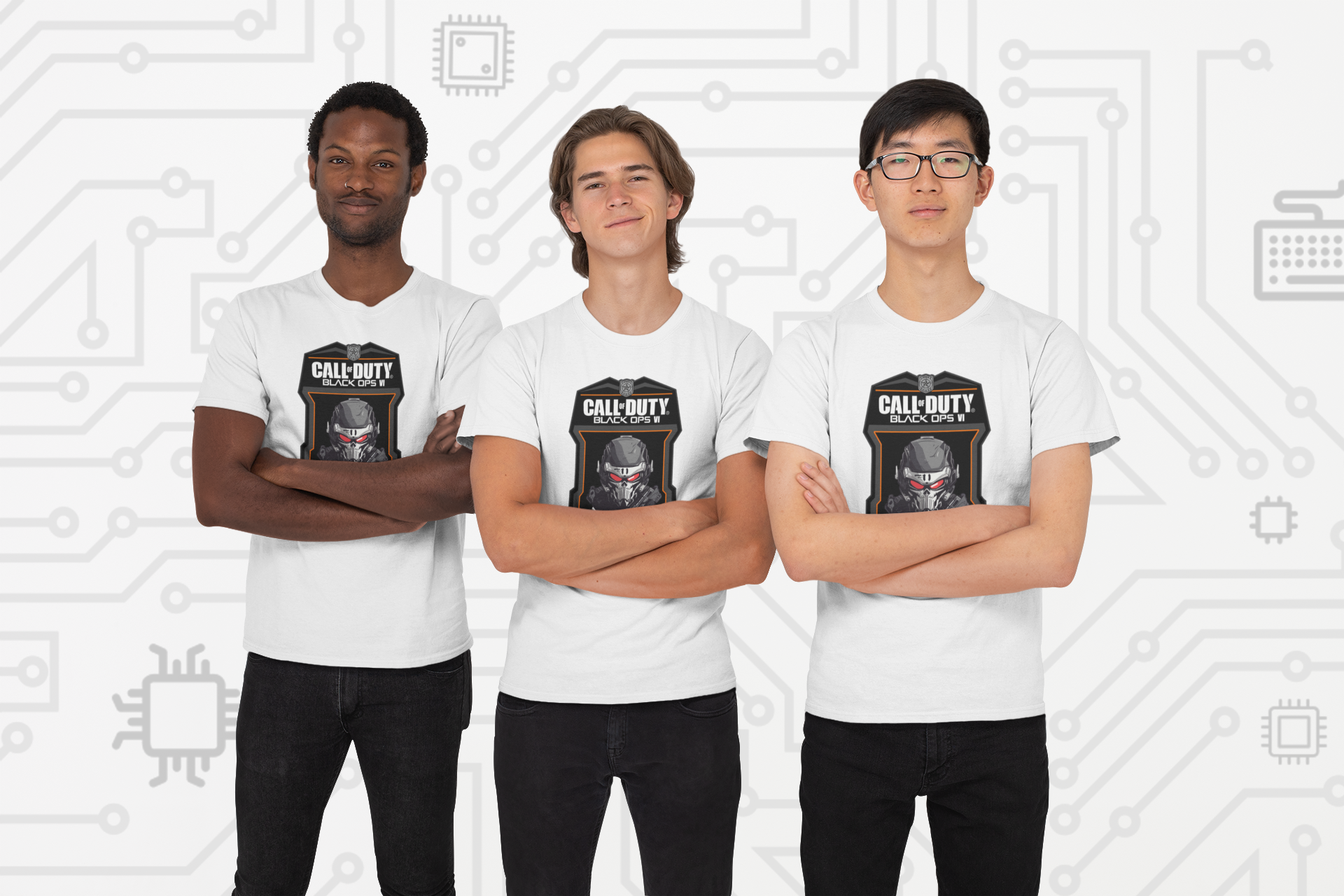 🎮 T-shirt personnalisé Black Ops - Style Call of Duty