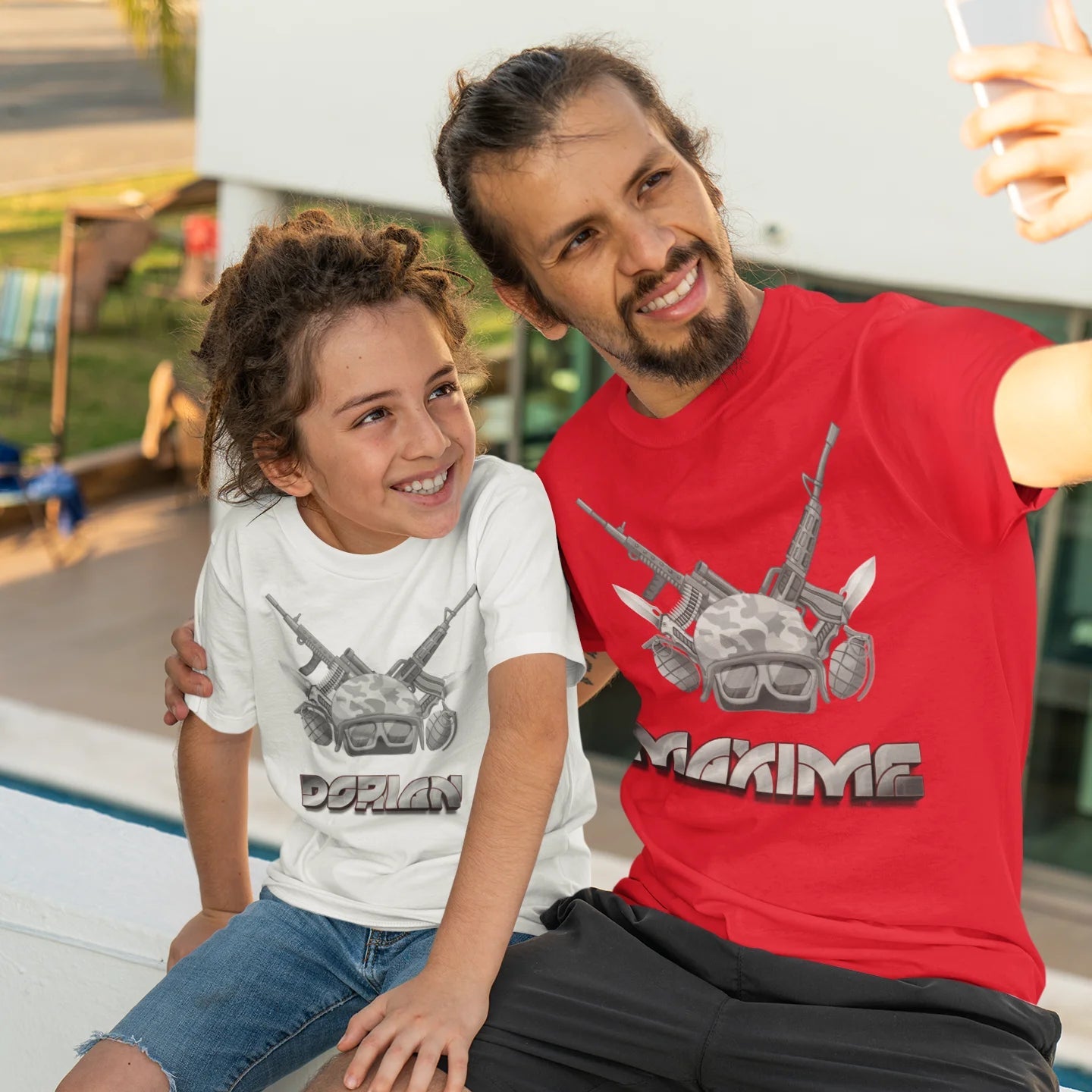 🛡️ T-shirt Call of Duty - Design Battle Gear personnalisé