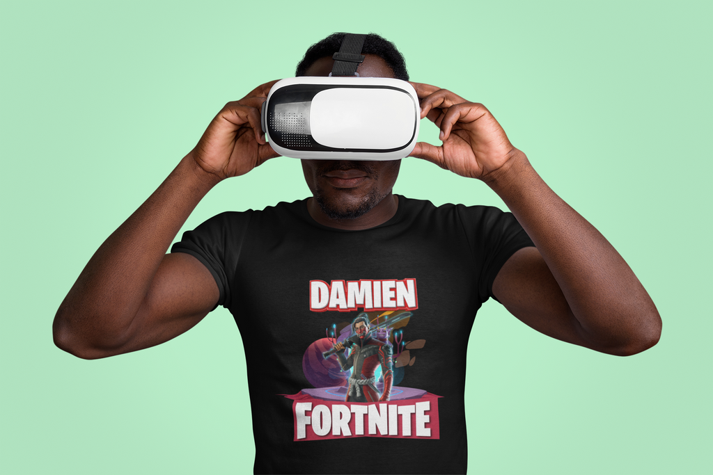 🎮 T-shirt Fortnite - Design CyberNinja personnalisé