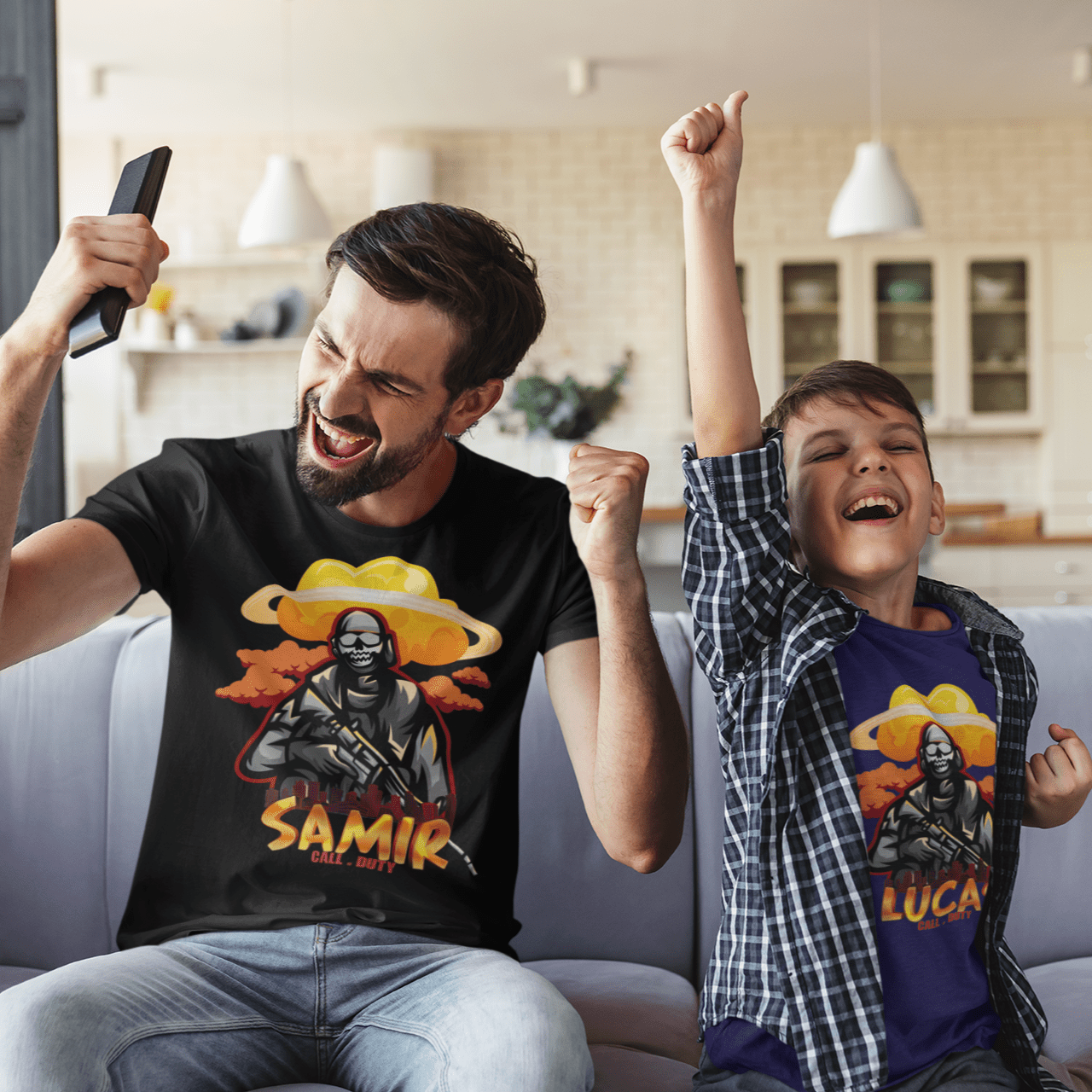 T-shirt Warfire - L’art du combat en un design unique - MiniLook